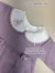 Kit Vestido Pérolas Lilás 4 peças (Vestido + Calça + Body + Manta) - loja online