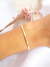 Pulseira Laminada Dourada