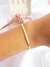 Pulseira Laminada Dourada - comprar online