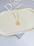 Colar Borboleta Cravejado - Dourado - loja online