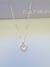 Colar Coração Cravejado Importado Ref. 3 - PRATA925 - loja online