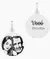 Pingente personalizado 15 mm