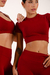 Remera REAL (cherry)