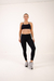 Leggings REAL (negro y violeta)