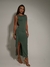 VESTIDO MILENA VERDE - BEHSCO