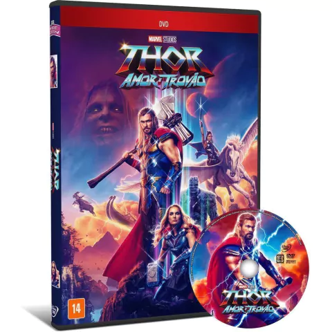 DVD Thor: Amor e Trovão (2022) (Capa 1)