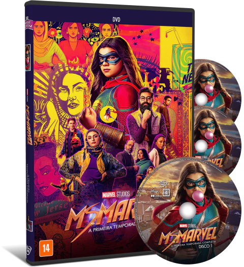 DVD Ms. Marvel 1ª Temporada (2022) (Capa 1)