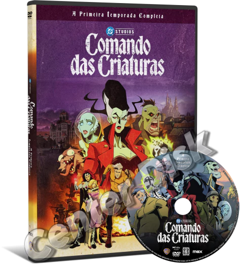 DVD Comando das Criaturas 1ª Temporada (2024)