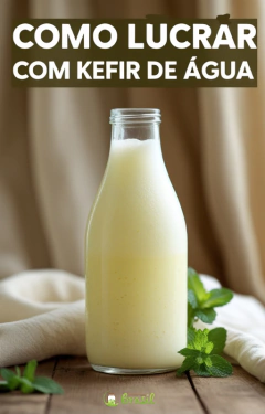 E-Book: Como Lucrar com Kefir de Água - comprar online