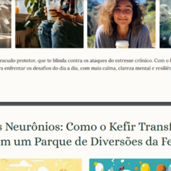 E-Book: Kefir de Leite e Saúde Mental Como Ele Pode Ajudar na Ansiedade e no Estresse na internet