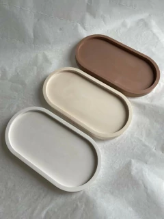 Bandeja Decorativa Oval - P