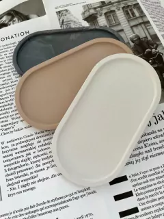 Bandeja Decorativa Oval - P - comprar online