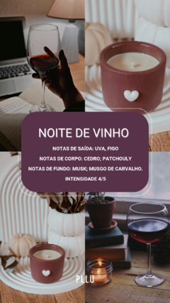Vela Clay - Noite de Vinho na internet
