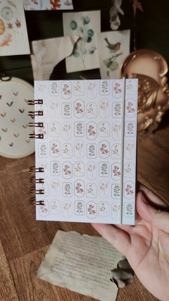 Caderno - Jardim do Tempo na internet