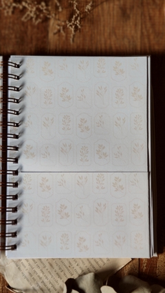 Caderno - Jardim do Tempo - PLLU STUDIO 