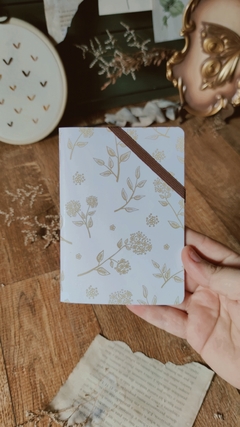 Caderno Flexível - Flores do Ontem - PLLU STUDIO 