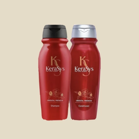 Kerasys - Kit Oriental Premium Red Camellia Oil EX Duo Pro (Shampoo 200ml + Condicionador 200ml)