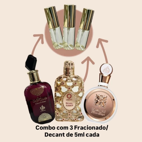 Combo + Vendido (3x5ml) FRACIONADO/DECANT