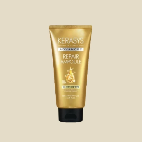 Kerasys Advanced Ampoule Repair 10x Hair Pack – Máscara de Reconstrução 300ml