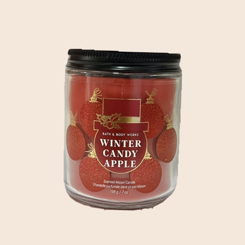 Vela aromática WINTER CANDY APPLE 198g - Bath & Body Works