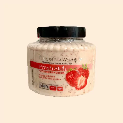 Esfoliante de morango Wokali- 500g