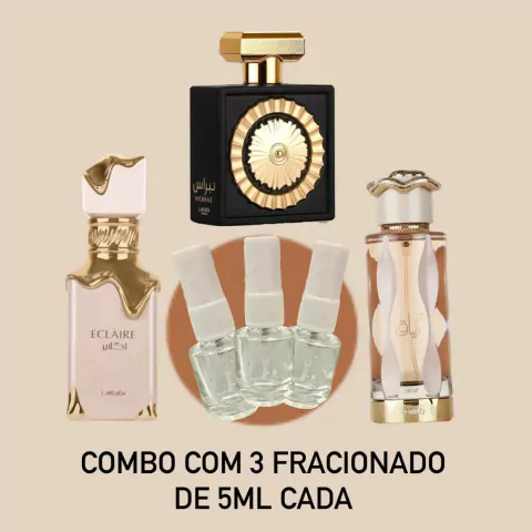 Combo Docinho (Eclaire, Teriaq e Nebras) 3 Fracionados de 5ml cada!