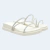 sandalia birken bege off white brilho strass verão moda bloguerinha passeio garota calor fresquinha estilosa arejada estilo menina jovem festa