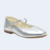 sapatilha prata meninas metalico sola crepe fivela bico quadrado conforto festa casamento reunião celebração jovem garota salto 2 cm