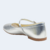 sapatilha prata meninas metalico sola crepe fivela bico quadrado conforto festa casamento reunião celebração jovem garota salto 2 cm 
