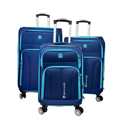 Set de 3 Valijas Pierre Cardin Semi-rigidas Modelo PC 4001 - valijas.com.ar