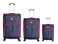 Set de 3 Valijas Pierre Cardin Semi-rigidas Modelo PC 4001 - tienda online