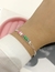 Pulseira baguete colors Banhado a Prata na internet