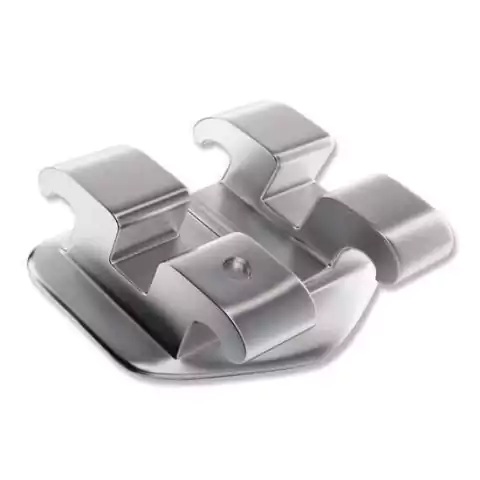 Bráquete de Aço Roth 022 Sem gancho - Eurodonto c/ 10 unidades.