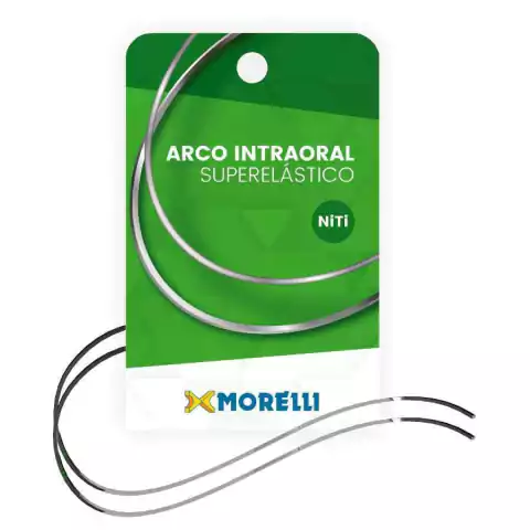 Arco NiTi Superelástico Curva Reversa Spee Retangular - Morelli com 10 unidades