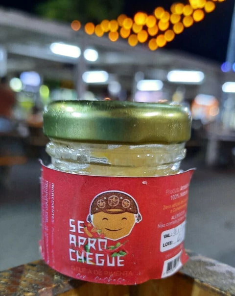 Geleia de Pimenta com cachaça -60gr - comprar online