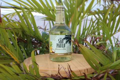 Cachaça São Paulo Abacaxi e Coco_355ml