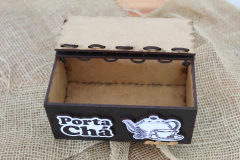 Caixa Porta Chá em Madeira - MDF - comprar online