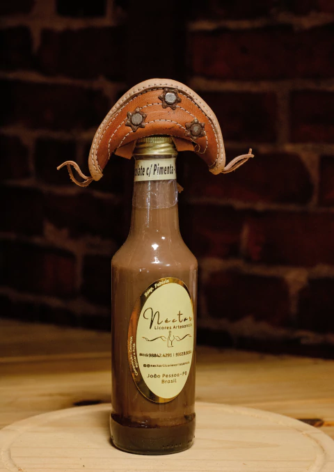 Licor de Chocolate com Pimenta e cachaça -300ml