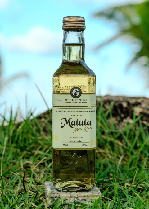 Cachaça Matuta Mel e Limão - 300ml