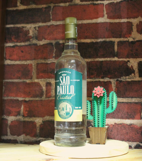 Cachaça São Paulo Cristal - 1 Lt