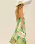 Vestido longo floral boêmio