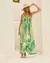 Vestido longo floral boêmio - loja online