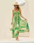 Vestido longo floral boêmio - comprar online