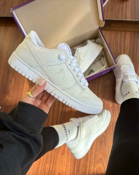 Tênis - Dunk Low White