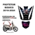 BÁSICO PROTETOR BIZ 2018-2024 / COMPATÍVEL SHINERAY RAY50 2022-2024, SHINERAY RIO2025 | ARLEQUINA - comprar online