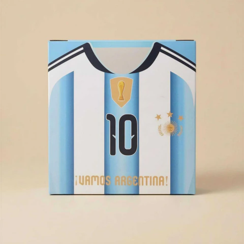 Caja Selección Argentina - Medida 19x19x10cm