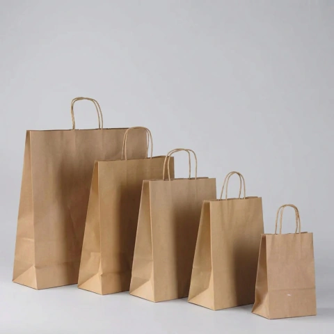 Bolsa de Papel Kraft Madera KP (Modelos N° 0 al 8) – Por Unidad