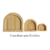 Comedouros de Pinus Natural Para Roedores Porquinho da Índia Coelhos Hamster