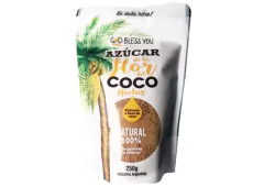 AZUCAR DE COCO X 250 GR - GOD BLESS YOU -