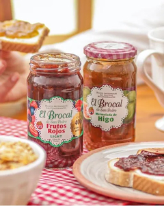 Mermelada De Frutos Rojos Light X400g - Sin Tacc Y Sin Conservantes - El Brocal - en internet